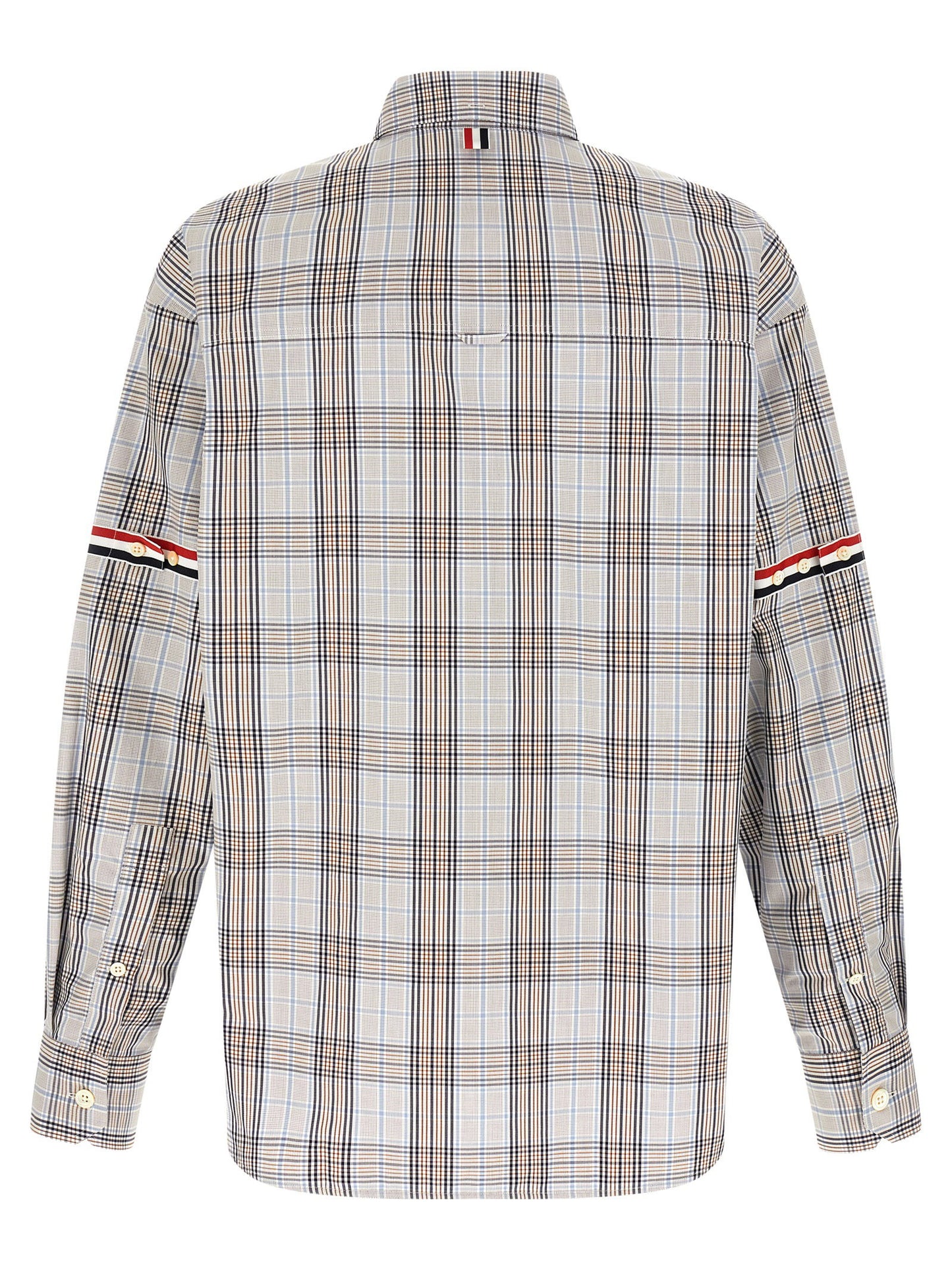 Thom Browne Oversized Rwb Shirt