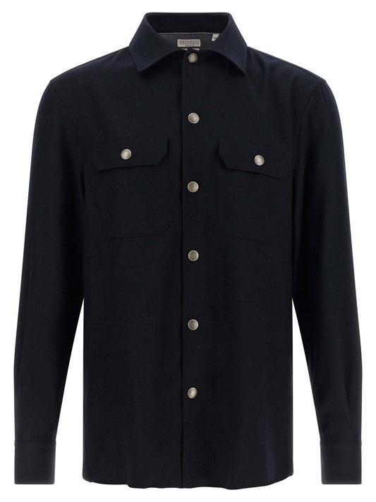 Brunello Cucinelli Flannel Overshirt