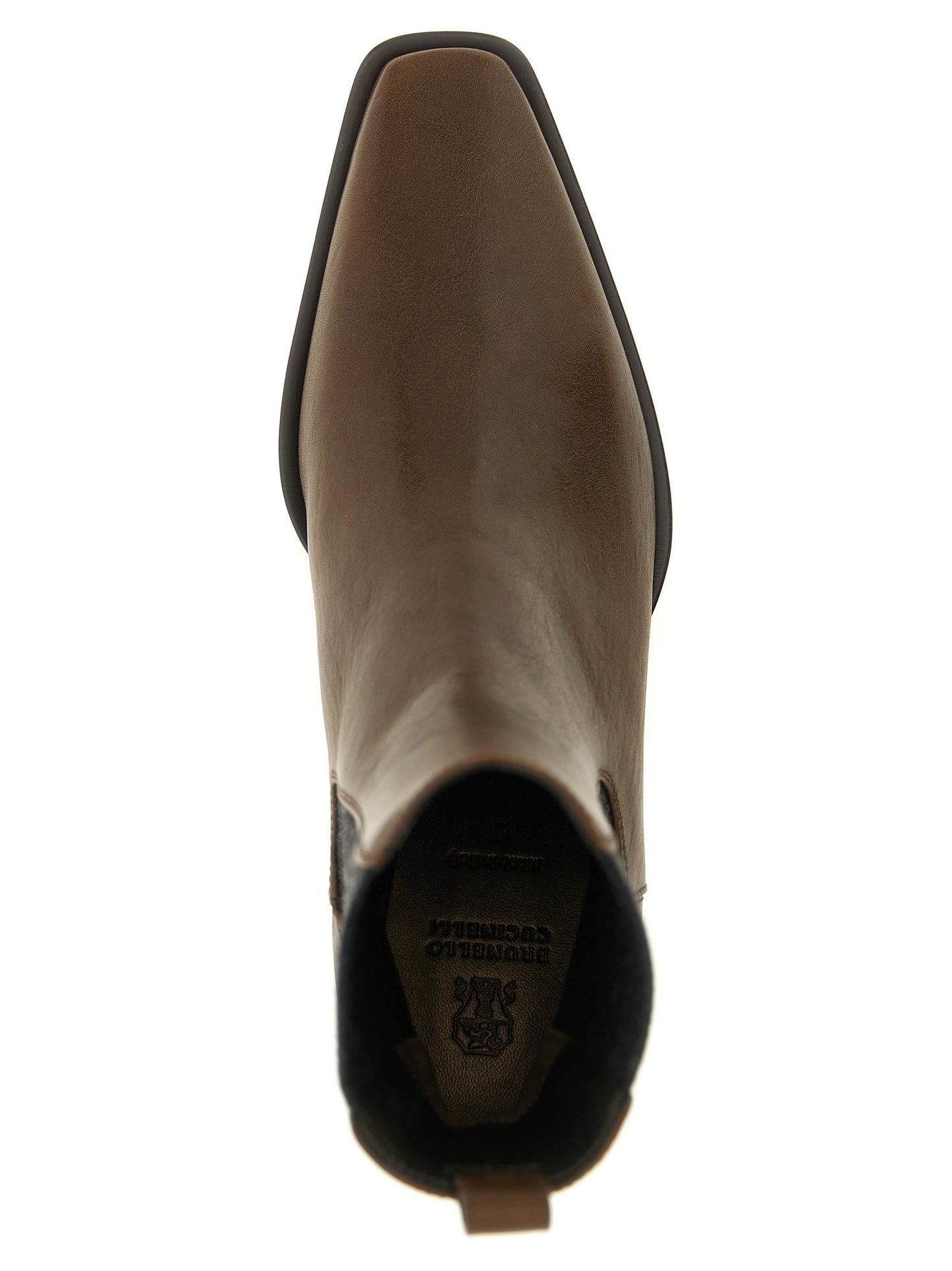Brunello Cucinelli Precious Heel Ankle Boots