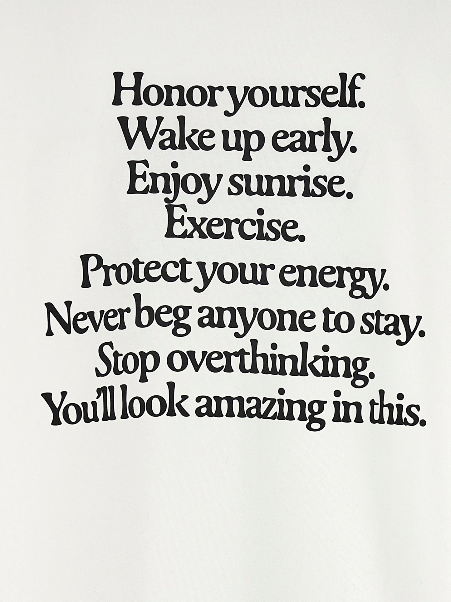 Not After Ten Not After Ten Manifesto T-shirt