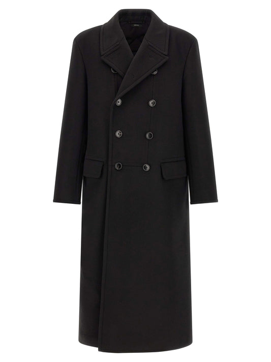 Tom Ford Luxury Melton Db Officer Coat