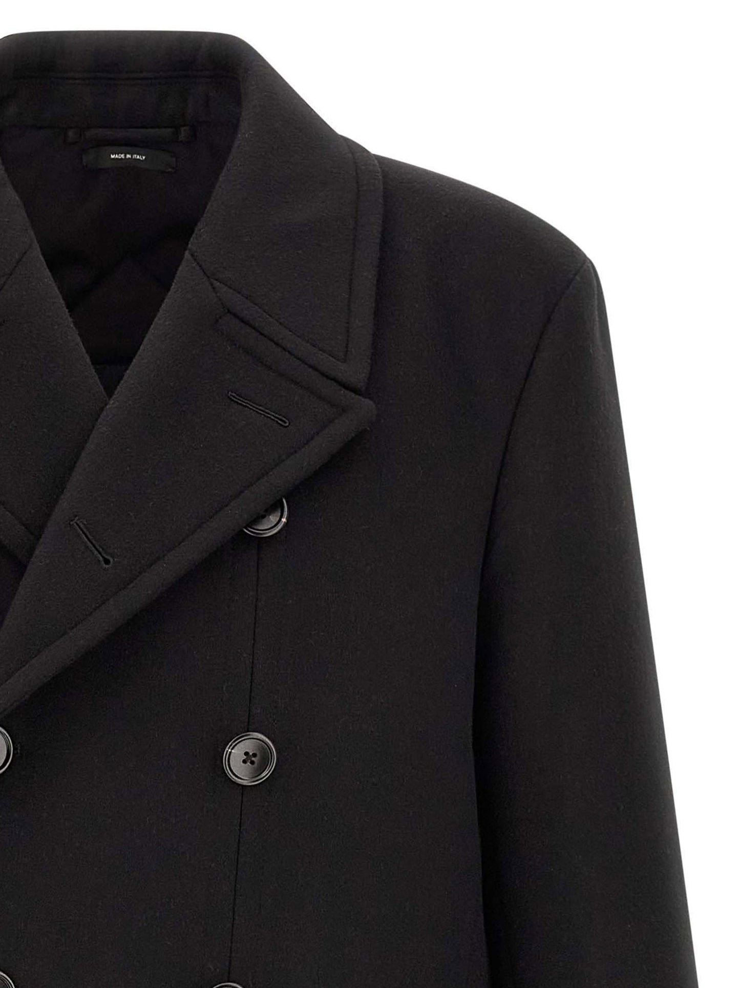 Tom Ford Luxury Melton Db Officer Coat