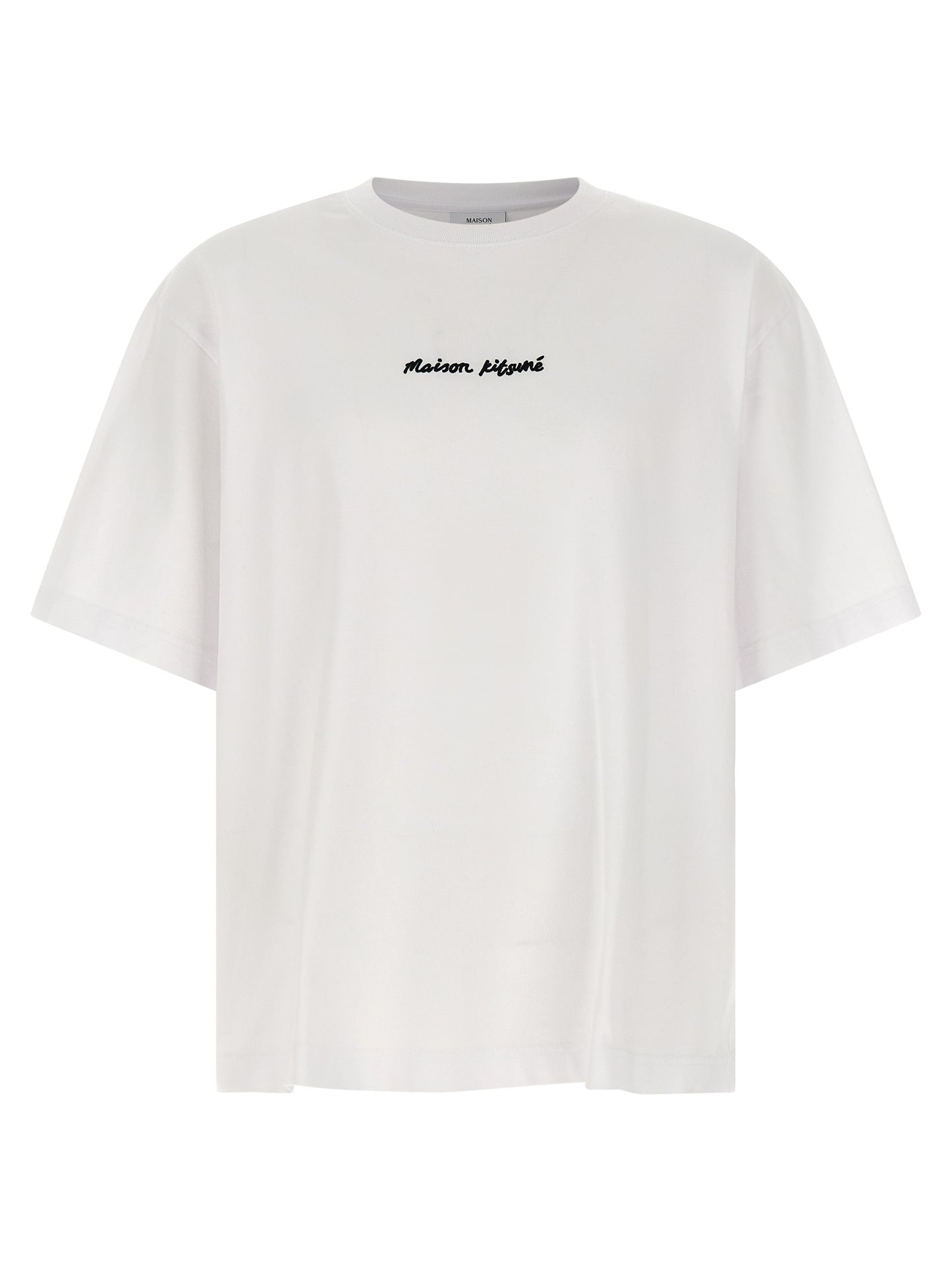 Maison Kitsuné Maison Kitsuné Logo Embroidery T-shirt