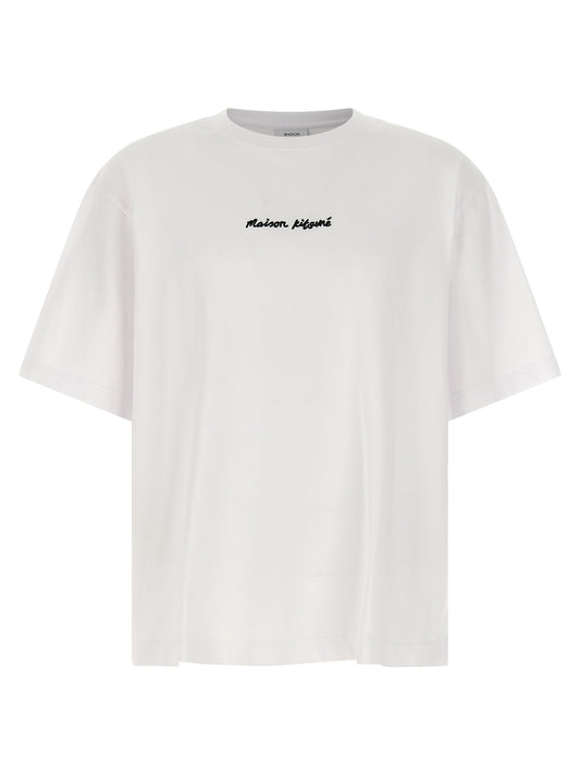 Maison Kitsuné Maison Kitsuné Logo Embroidery T-shirt