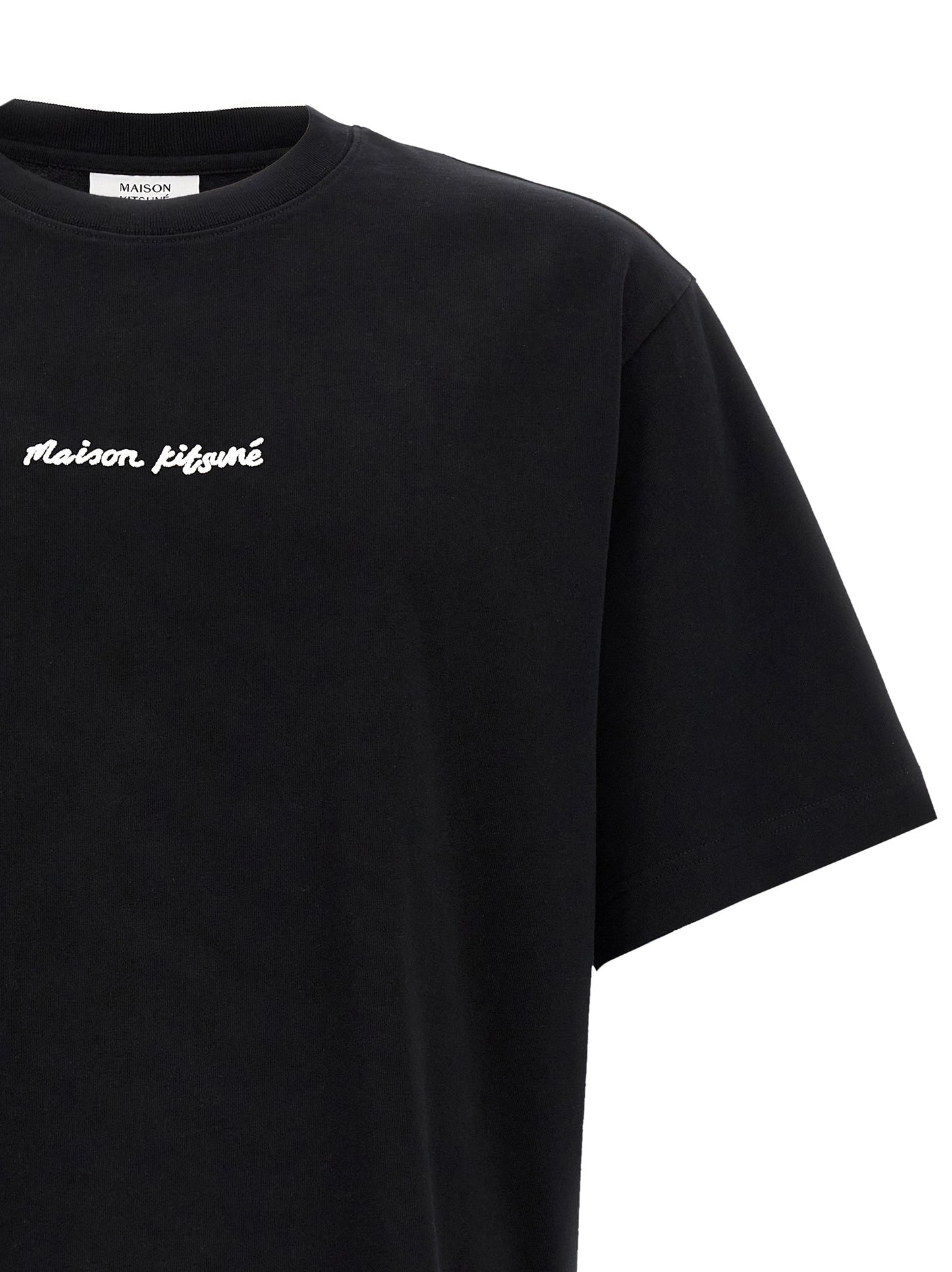 Maison Kitsuné Maison Kitsuné Logo Embroidery T-shirt