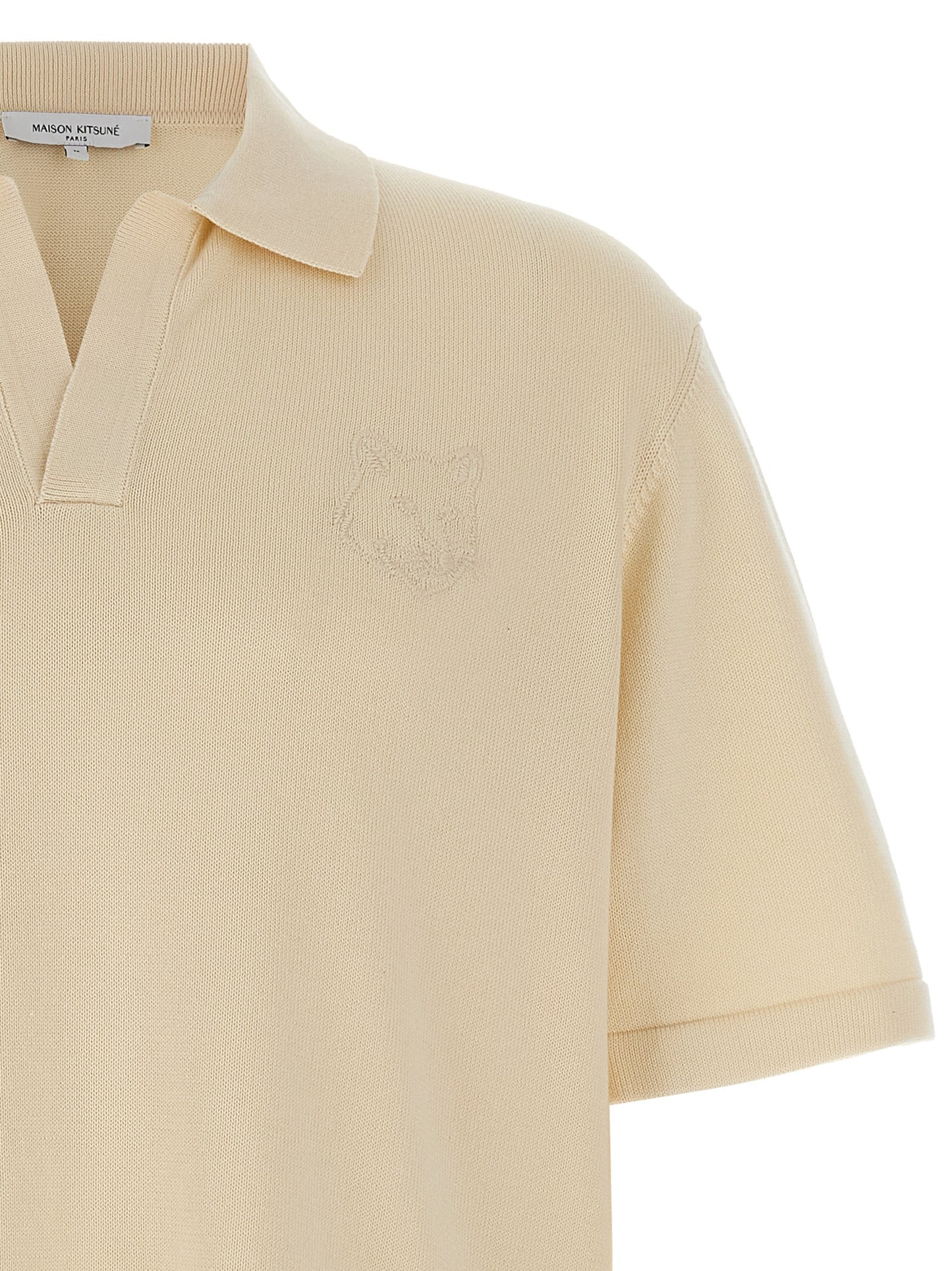 Maison Kitsuné Maison Kitsuné Bold Fox Head Polo Shirt