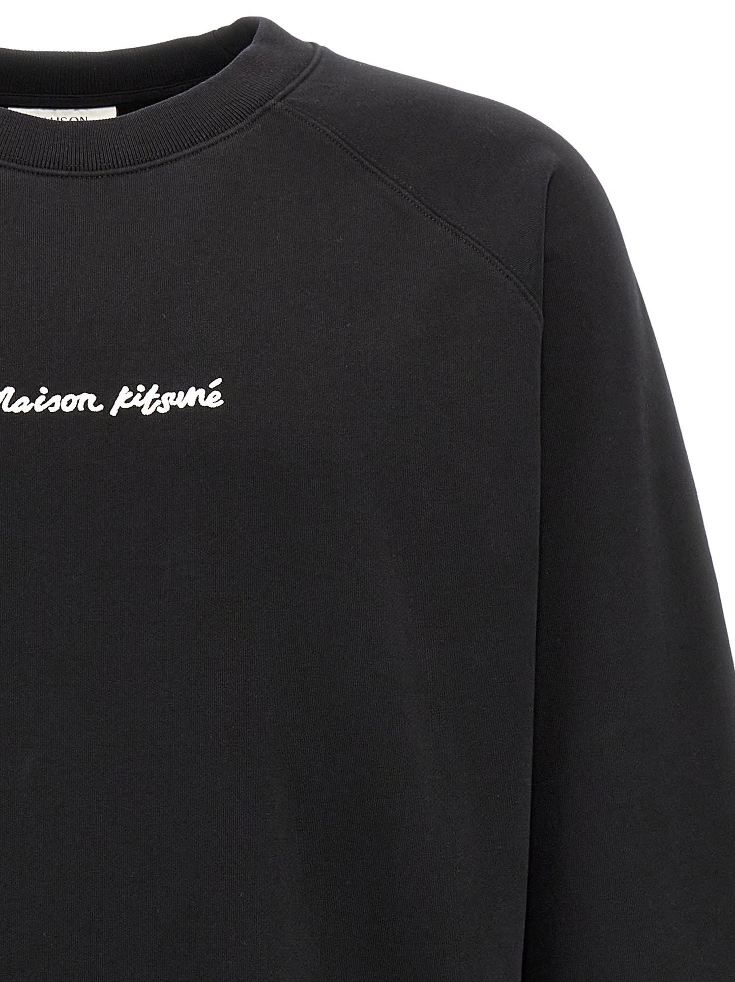 Maison Kitsuné Maison Kitsuné Logo Embroidery Sweatshirt