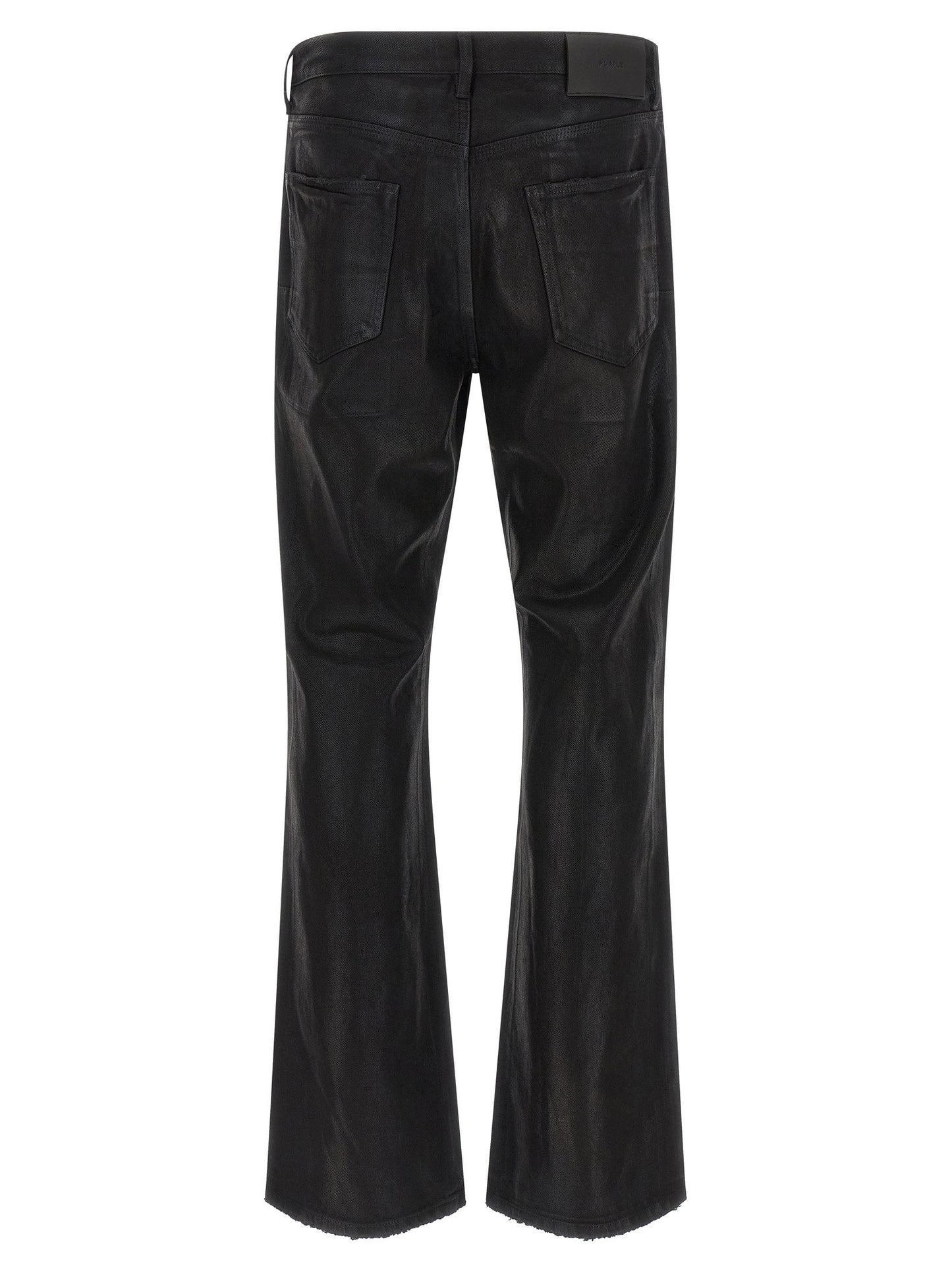 Purple P026 Rinsed Foil Boot Jeans