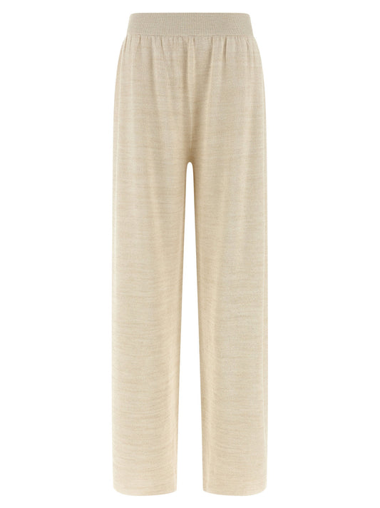 Fabiana Filippi Lamé Thread Trousers