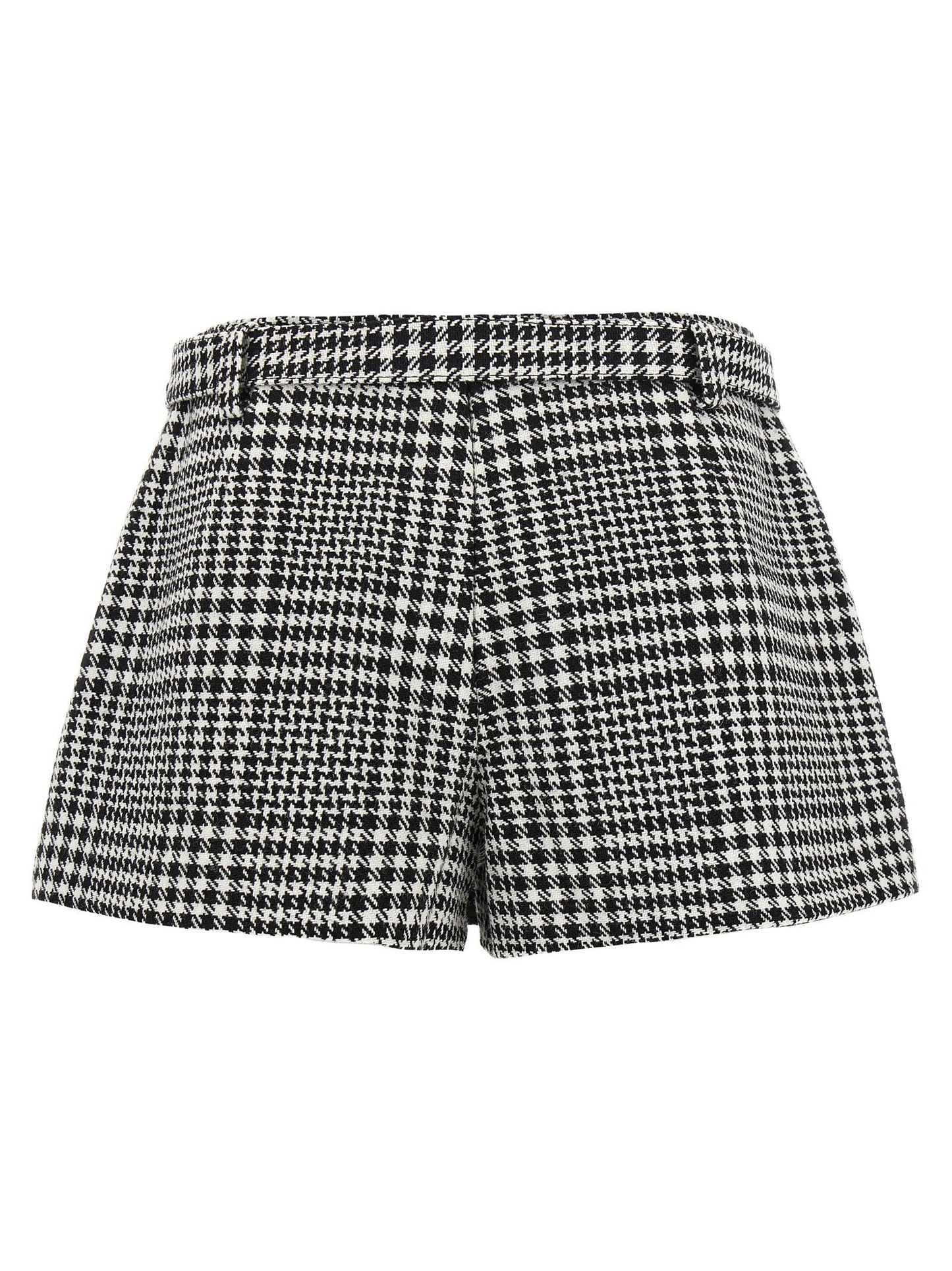 Self-Portrait Bouclé Wool Skort