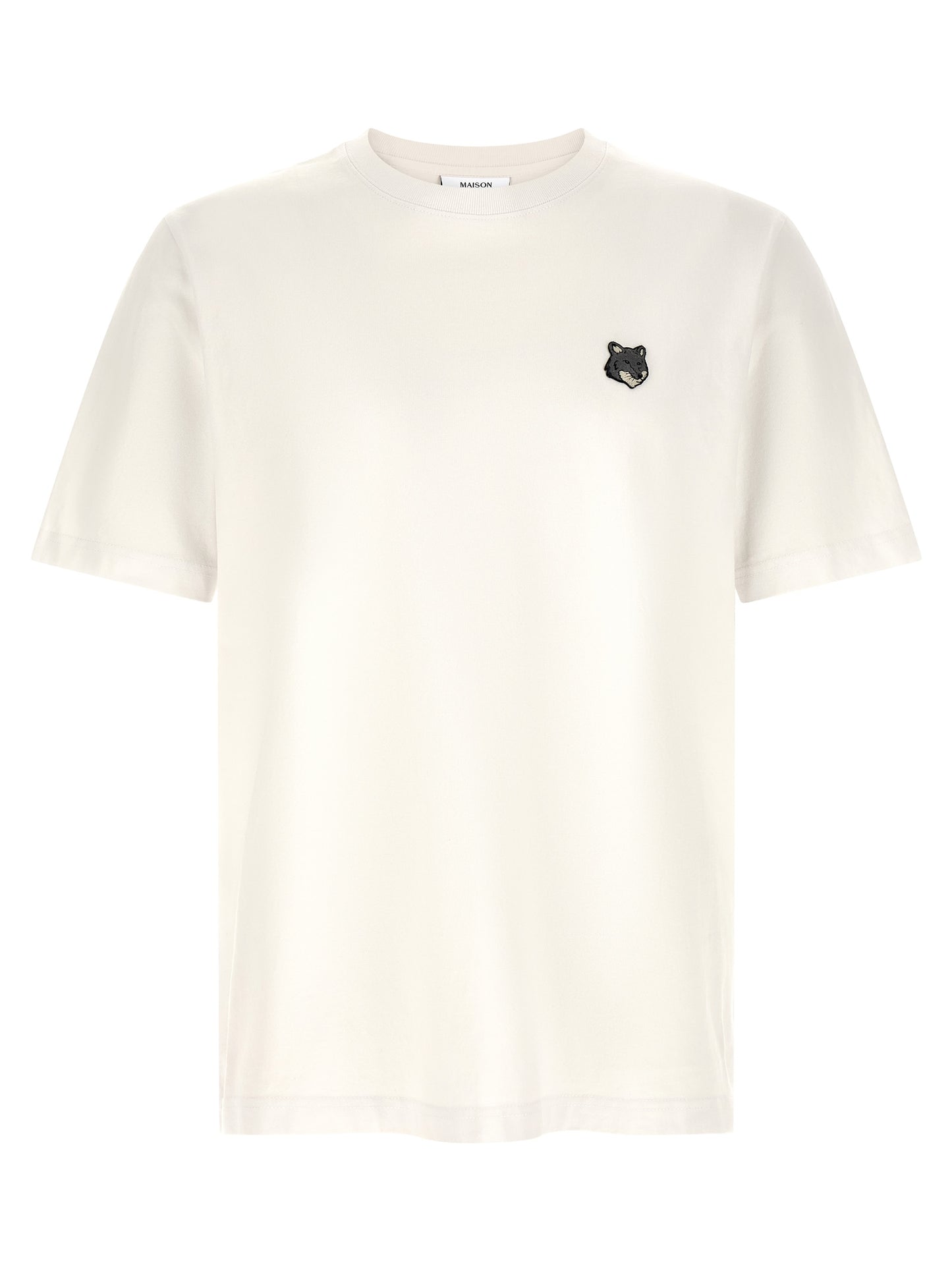 Maison Kitsuné Maison Kitsuné Grey Fox Head T-shirt