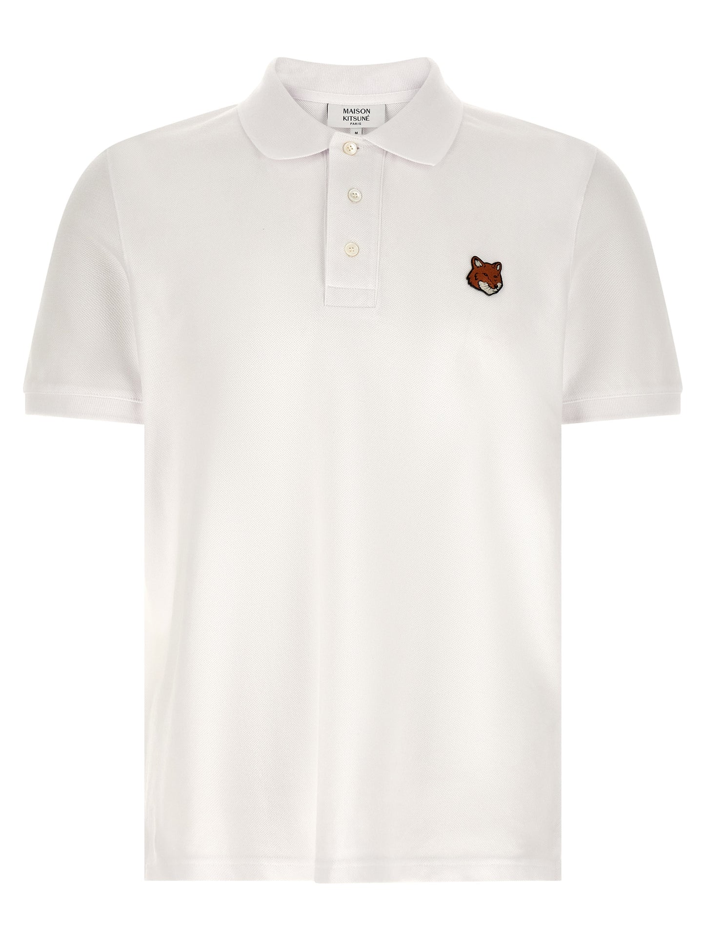 Maison Kitsuné Maison Kitsuné Fox Head Polo Shirt