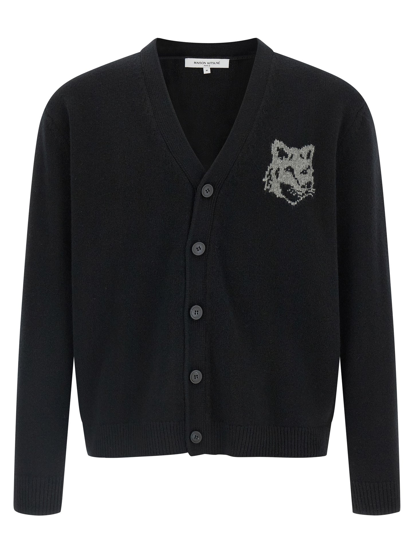 Maison Kitsuné Maison Kitsuné Fox Head Cardigan