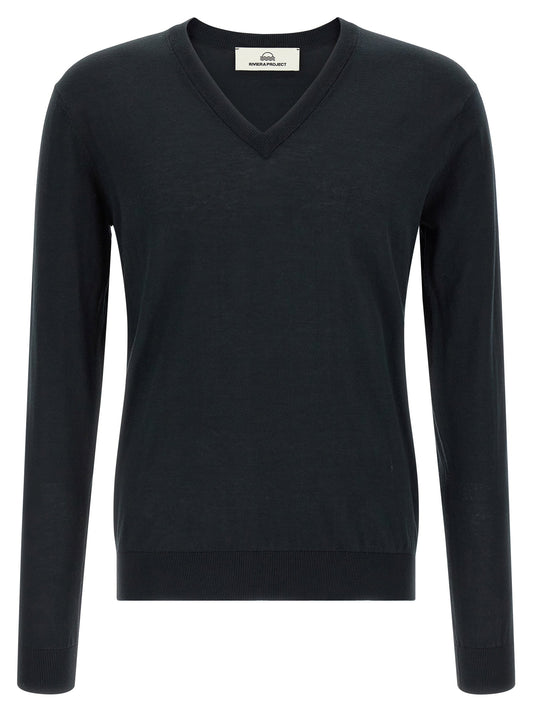 Riviera Project Cotton And Silk Sweater