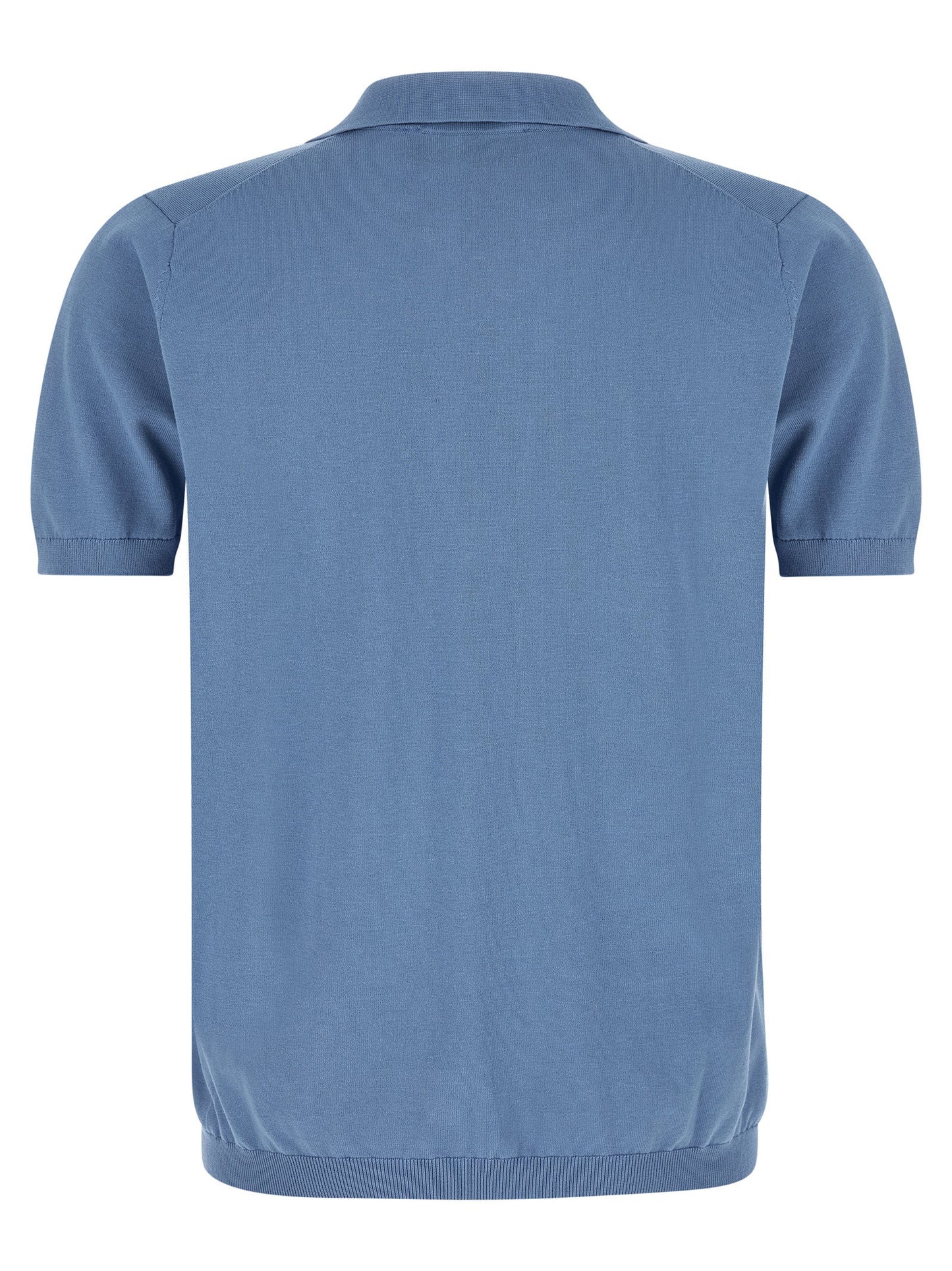 Riviera Project Open Collar Polo Shirt