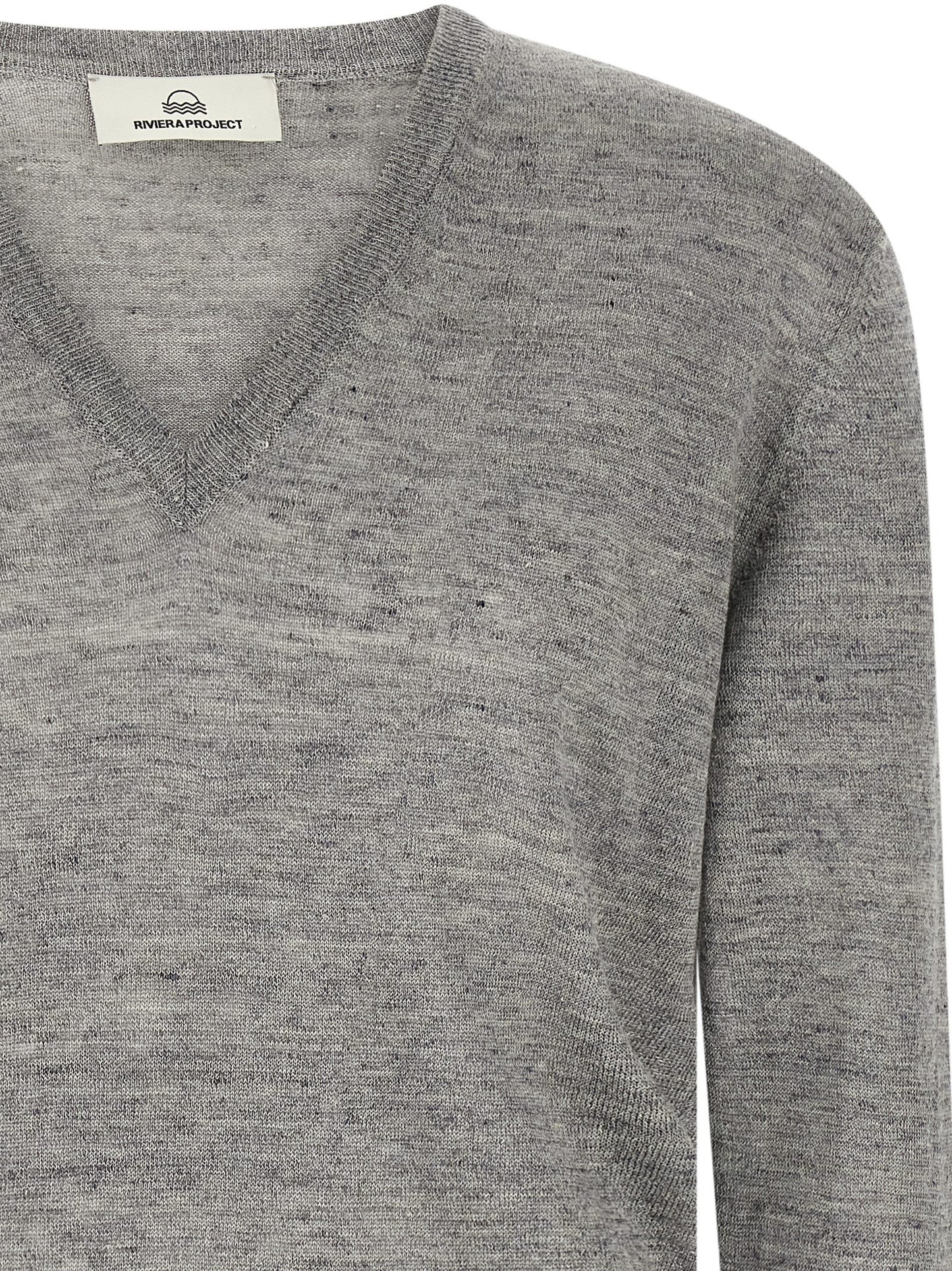 Riviera Project Linen And Silk Sweater