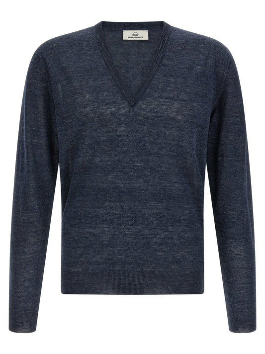 Riviera Project Linen And Silk Sweater