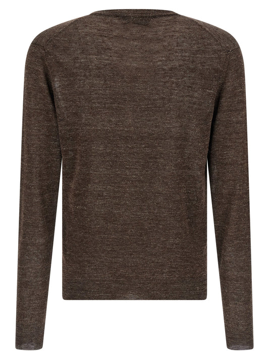 Riviera Project Linen And Silk Sweater