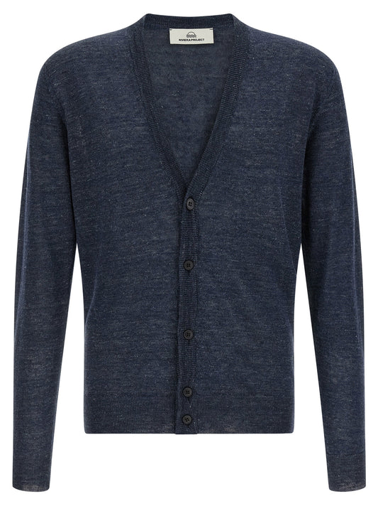 Riviera Project Linen Silk Cardigan