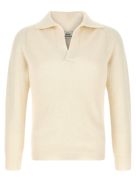 Riviera Project Polo Sweater