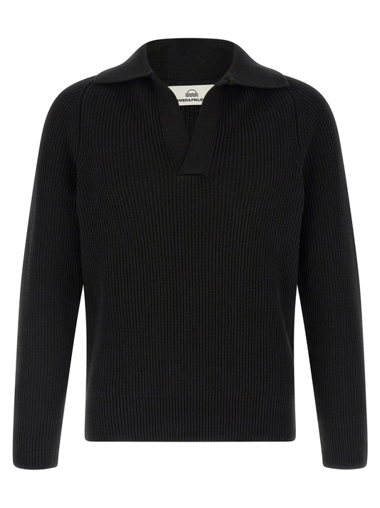 Riviera Project Polo Sweater