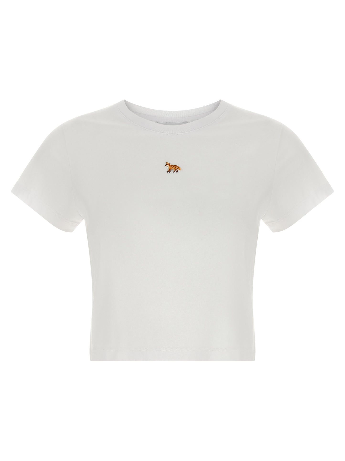 Maison Kitsuné Maison Kitsuné Baby Fox Cropped T-shirt