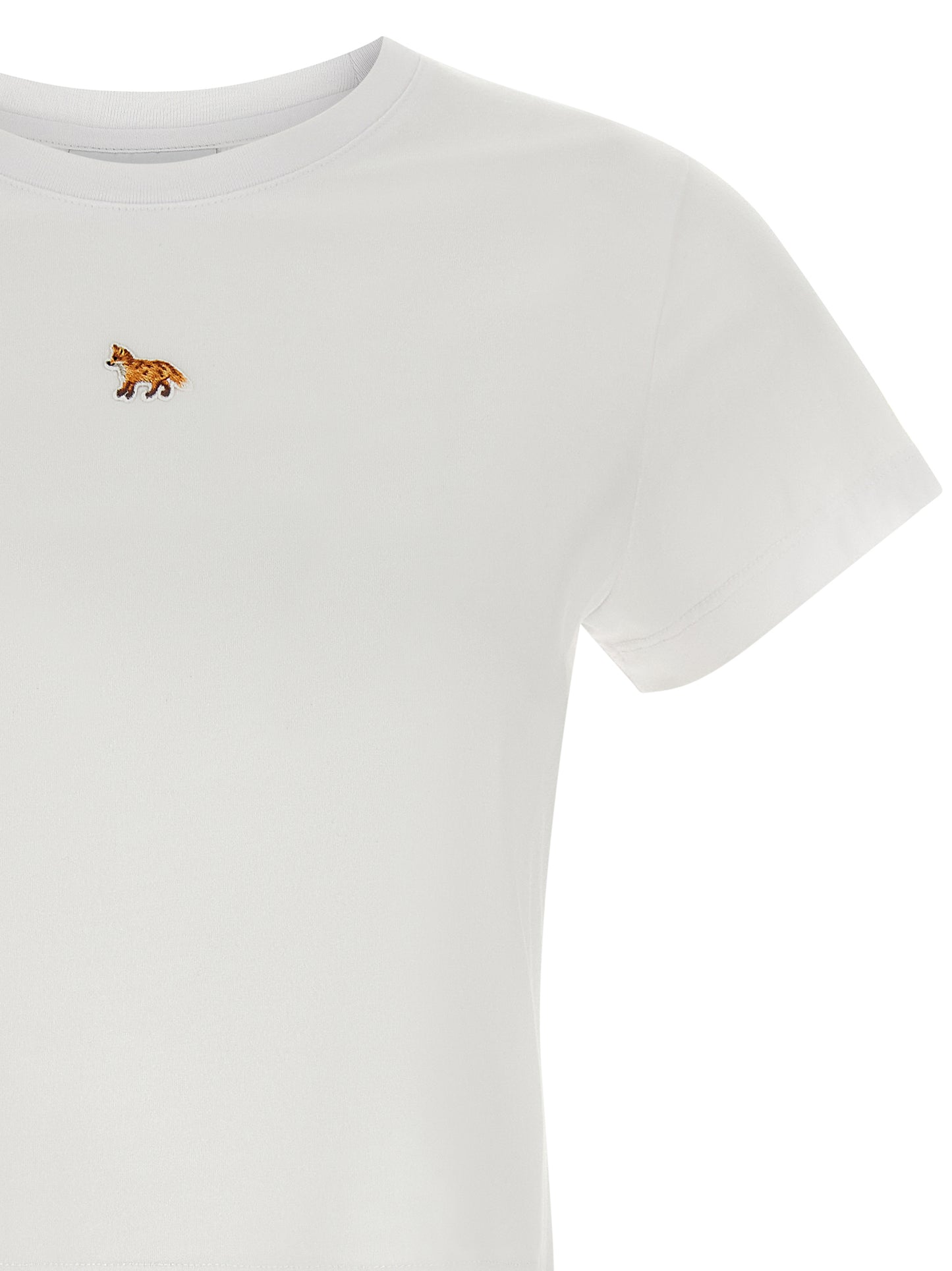 Maison Kitsuné Maison Kitsuné Baby Fox Cropped T-shirt