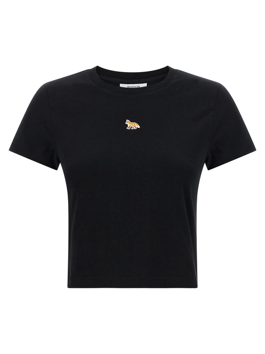Maison Kitsuné Maison Kitsuné Baby Fox Cropped T-shirt