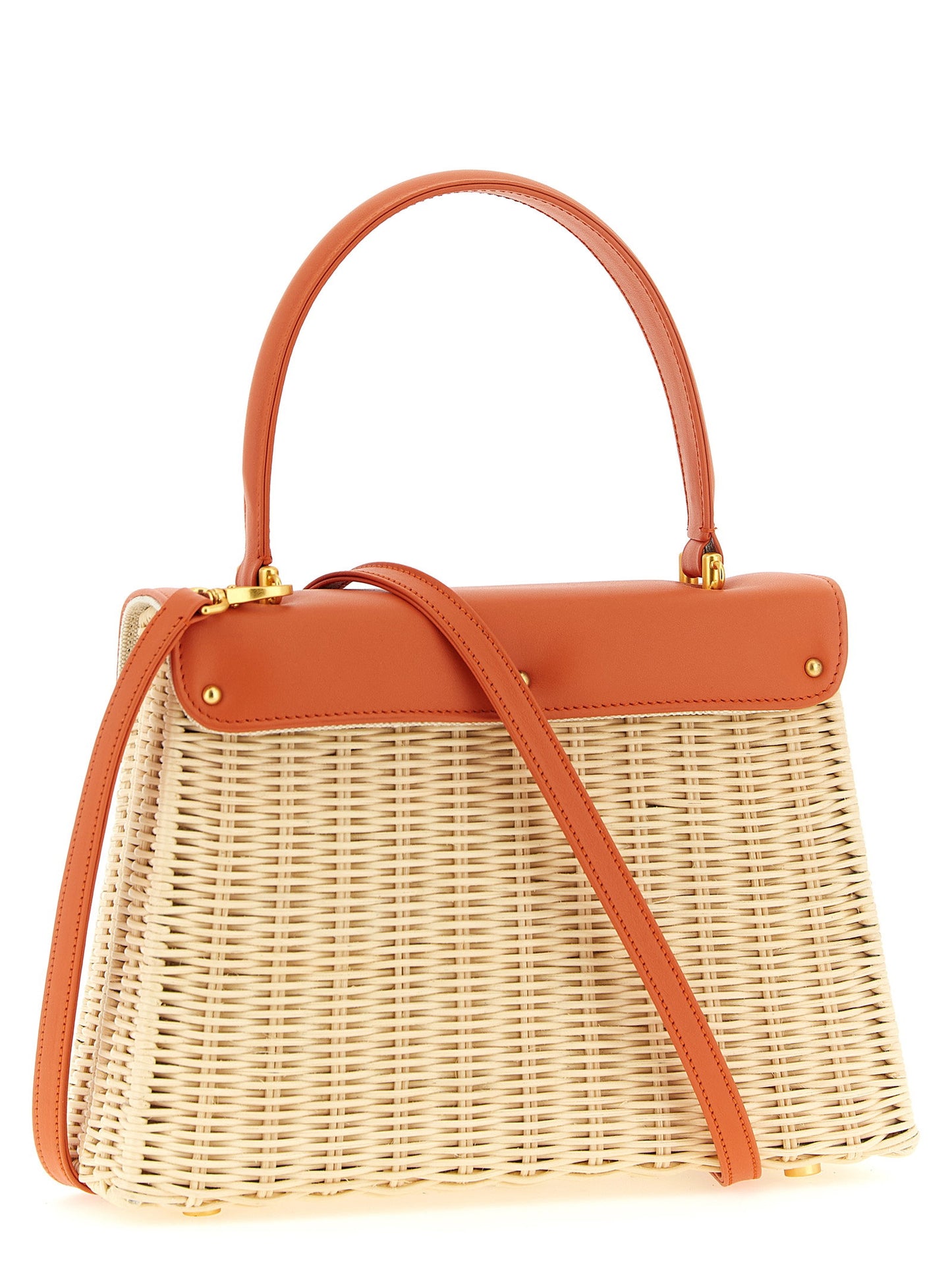 Daniele Amato Queen Rattan Handbag