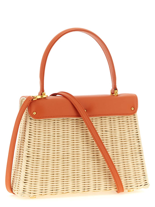 Daniele Amato Queen Rattan Handbag