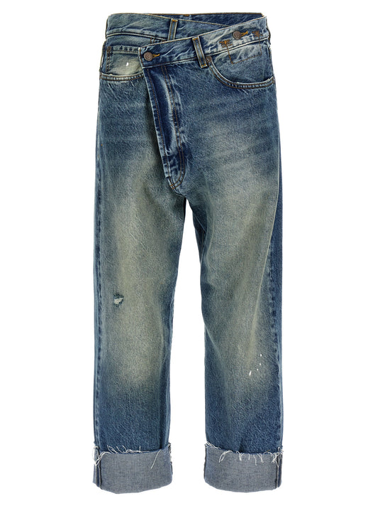 R13 R13 Cross Over Jeans