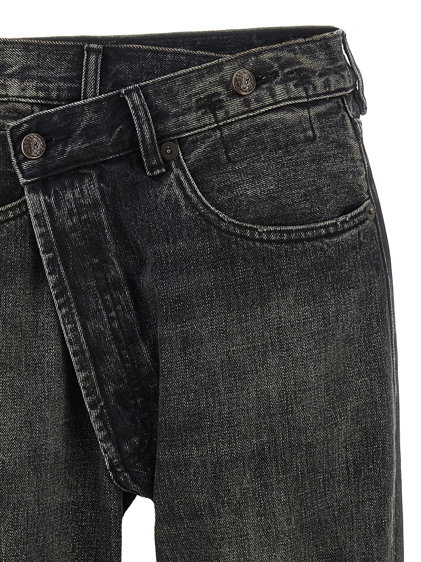 R13 R13 Crossover Jeans