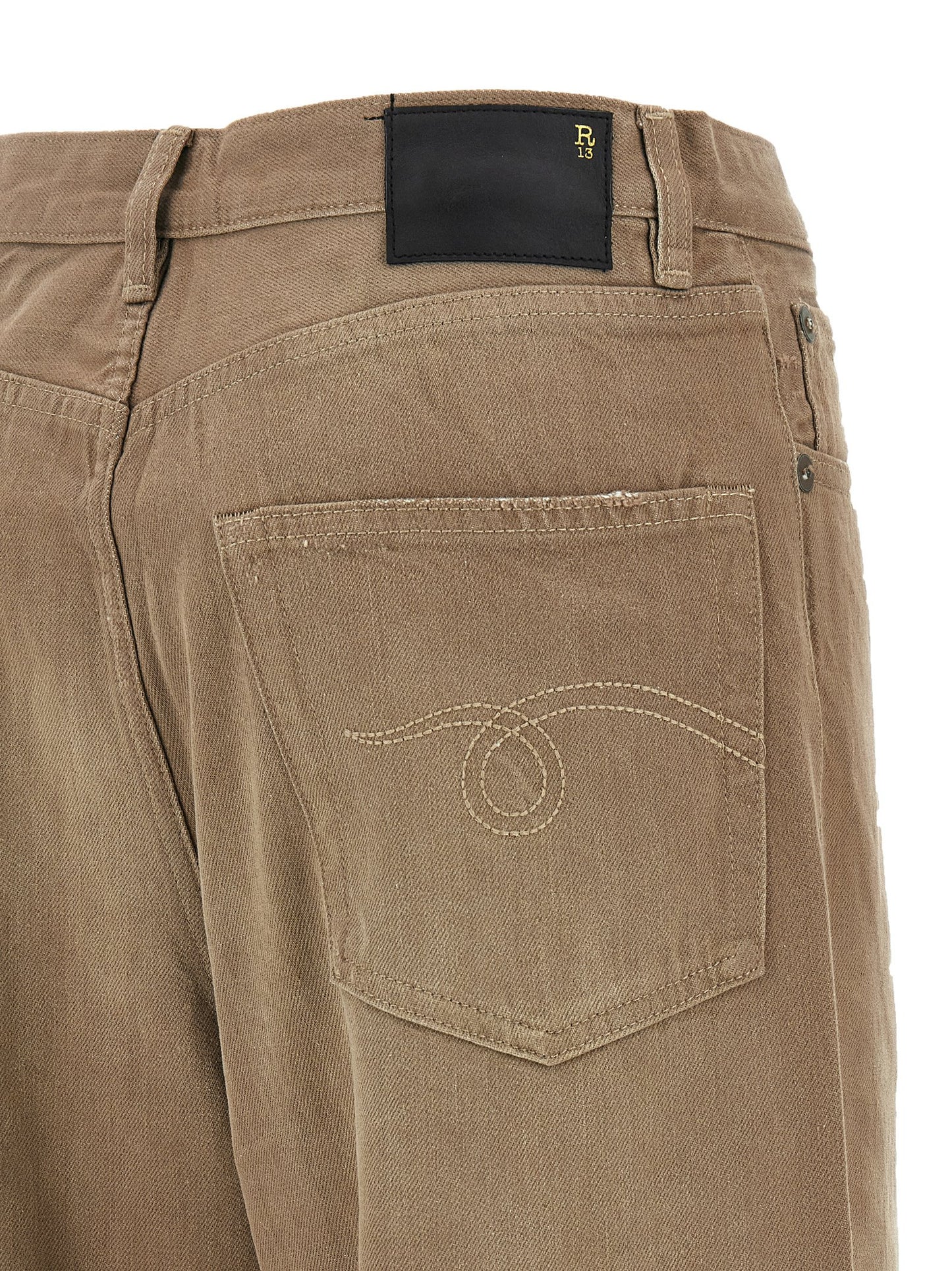 R13 R13 Damon Pleated Jeans