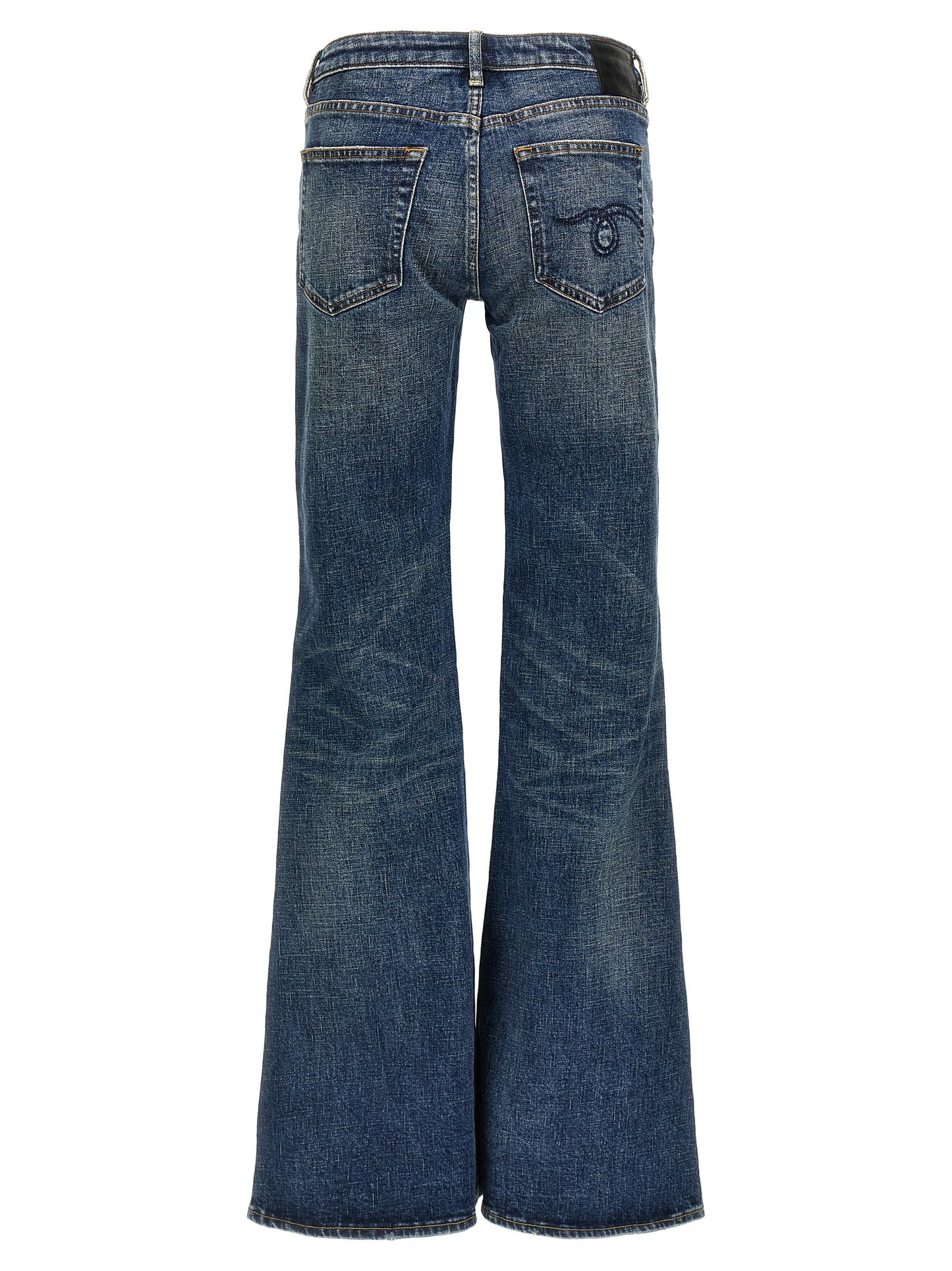 R13 R13 Overflow Boy Flare Jeans