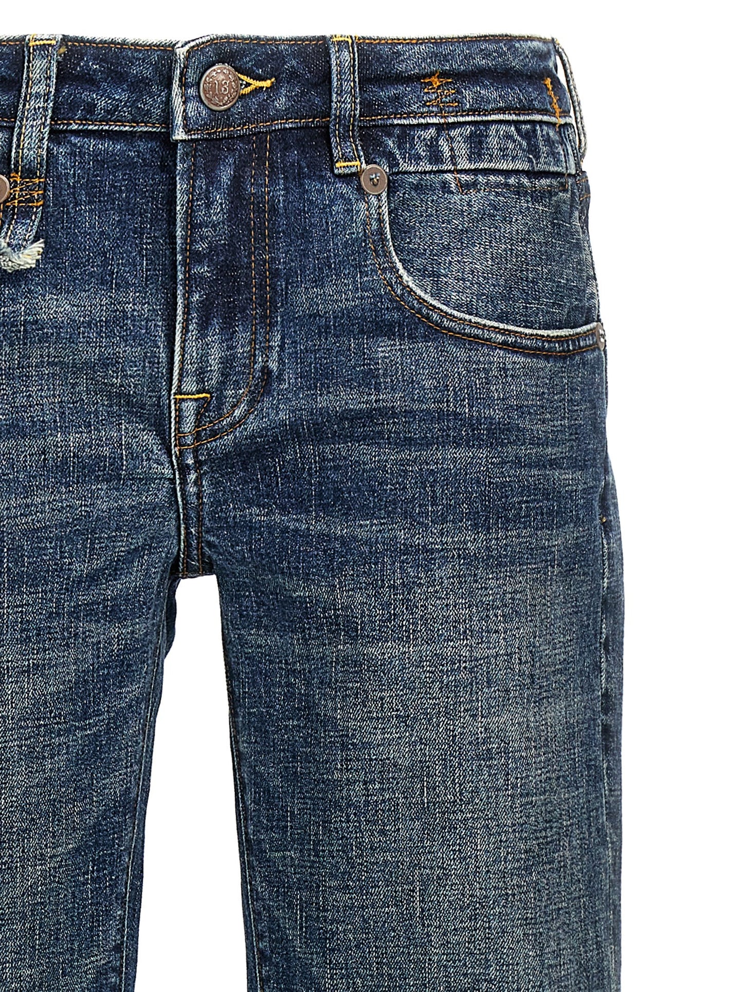 R13 R13 Overflow Boy Flare Jeans