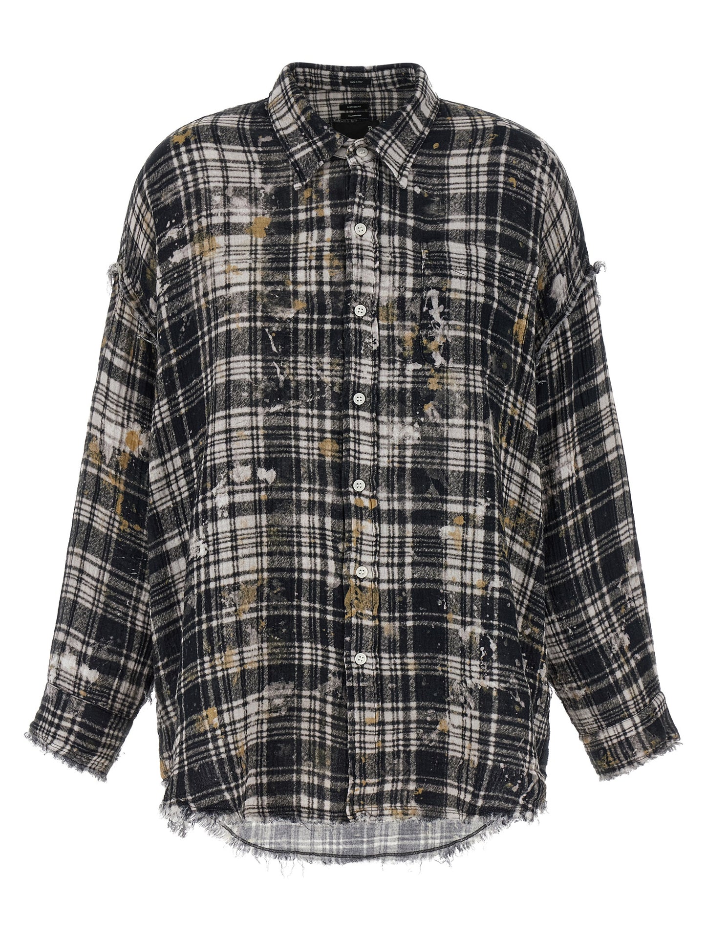 R13 R13 Fringed Shirt