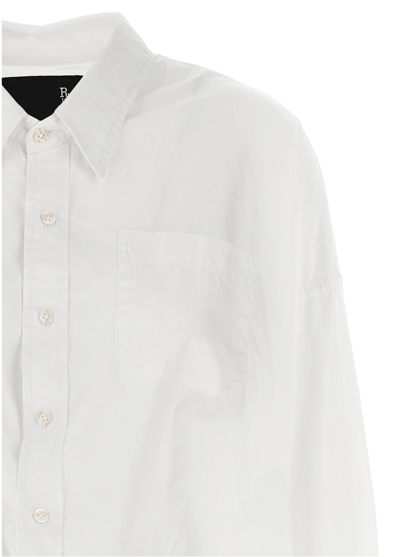 R13 R13 Crossover Bubble Shirt