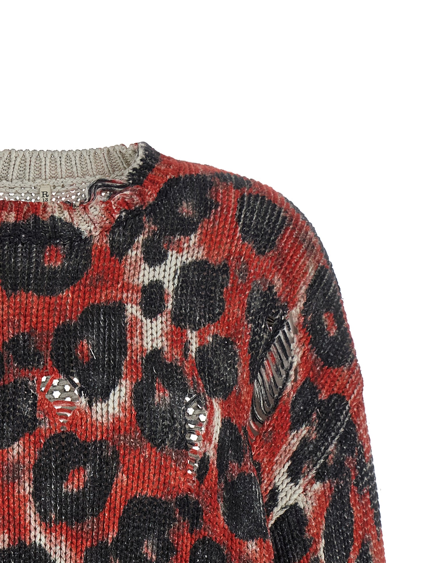 R13 R13 Torn Sweater