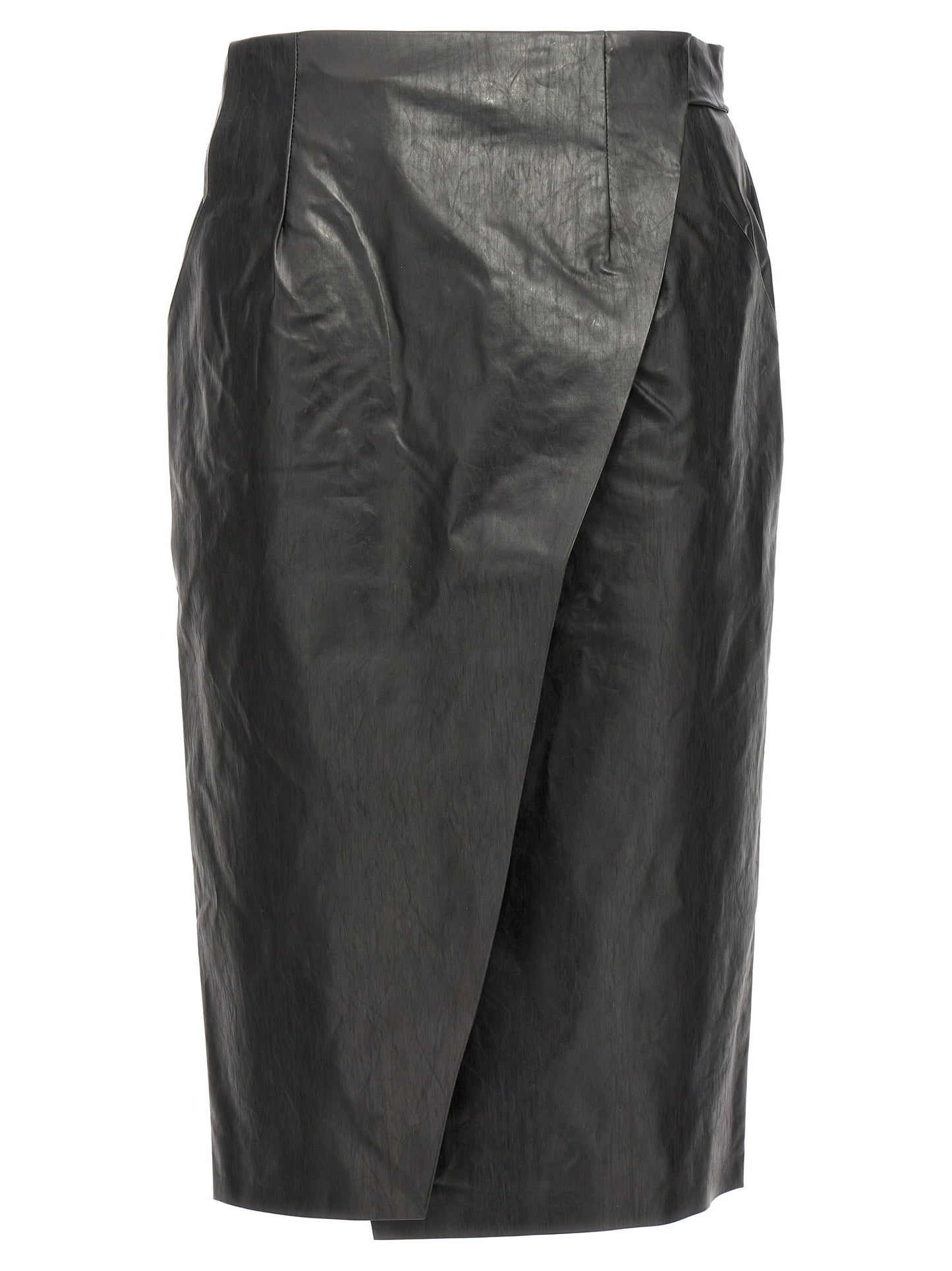 Kassl Editions Wrap Skirt Oil Skirt