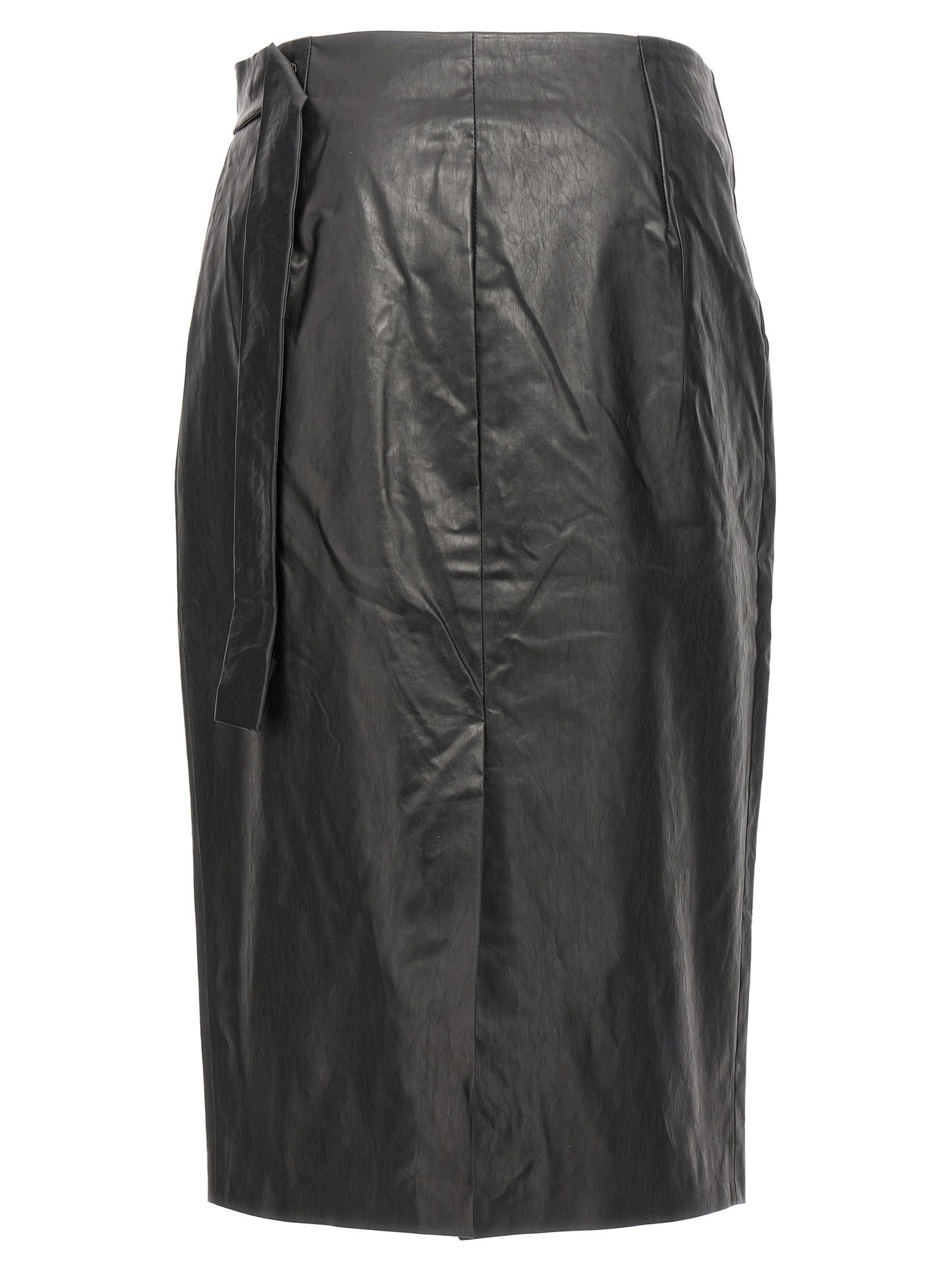 Kassl Editions Wrap Skirt Oil Skirt