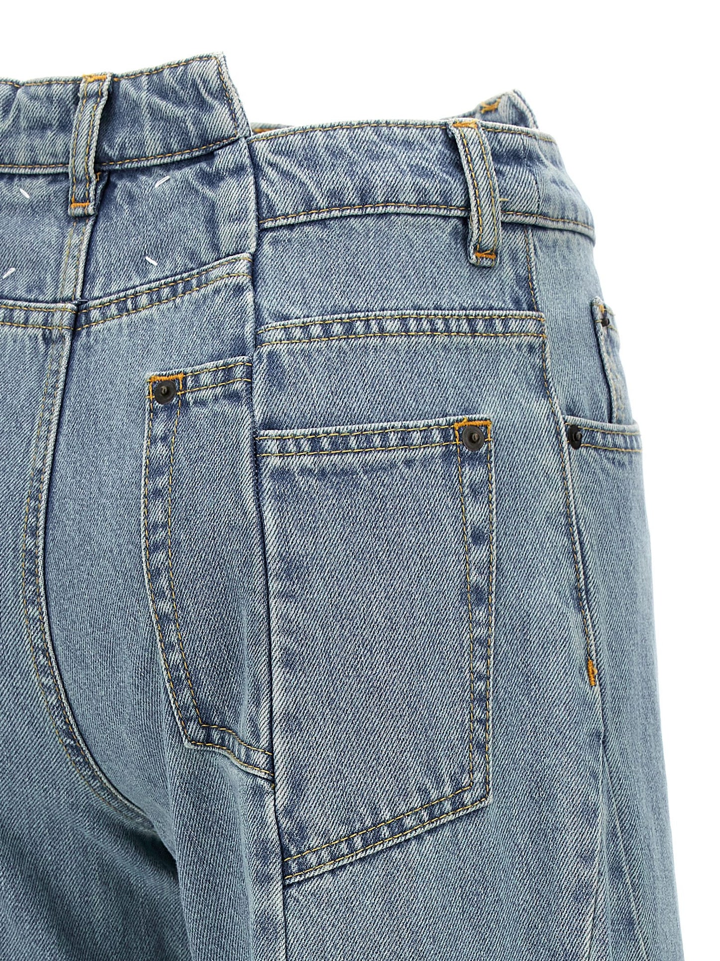 Maison Margiela Jeans Asymmetrical Waist
