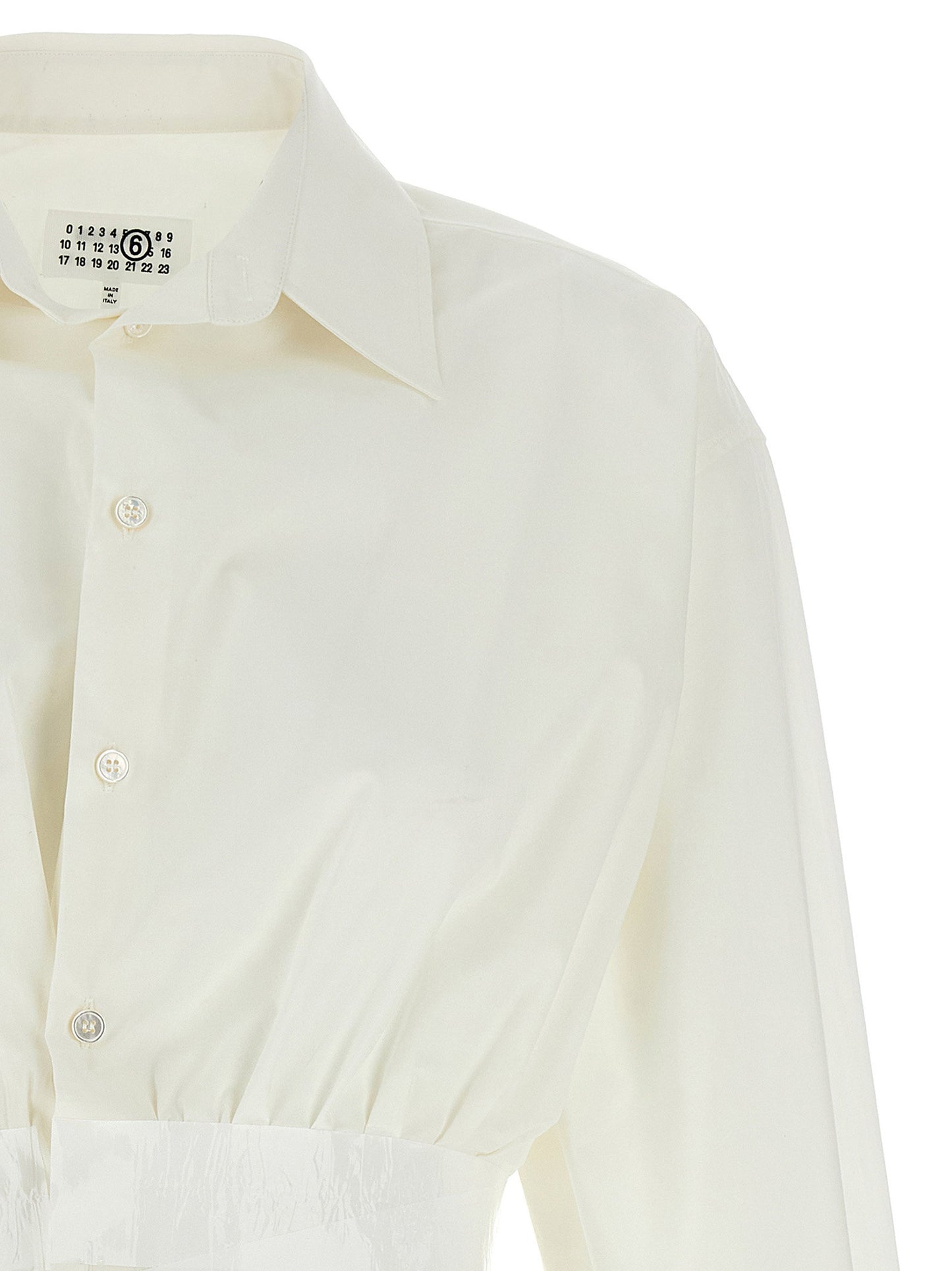 قميص Mm6 Maison Margiela بتفاصيل لاصقة