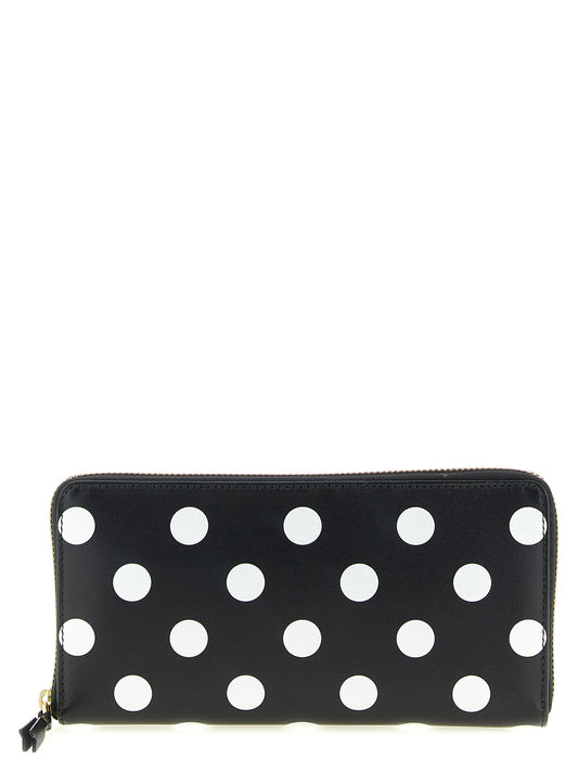 Comme Des Garcons Wallet Comme Des Garcons Wallet Polka Dots Printed’ Wallet