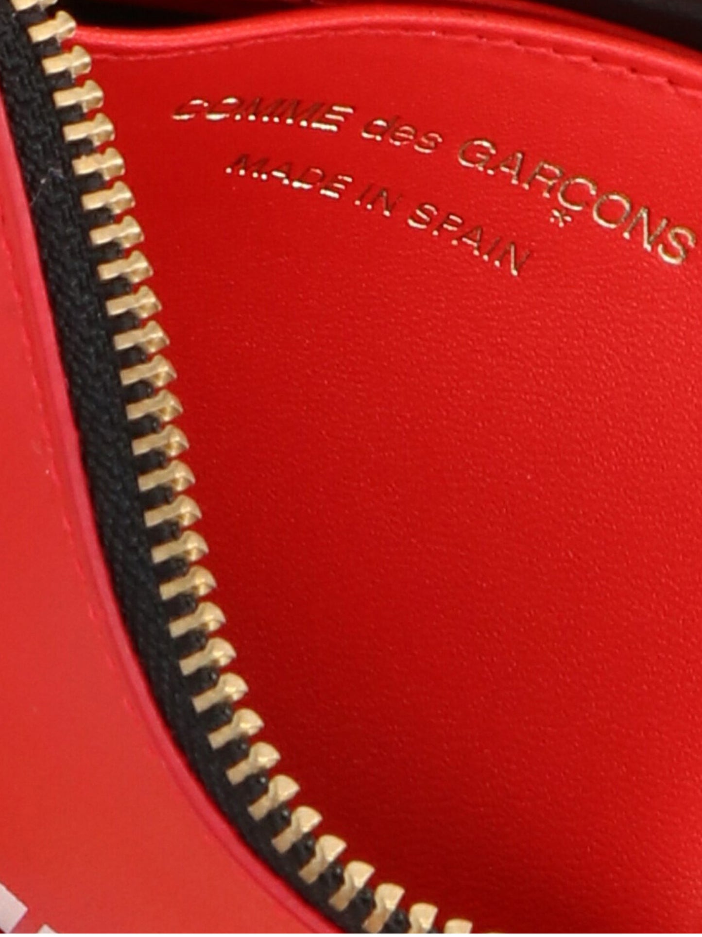 Comme Des Garcons Wallet Comme Des Garcons Wallet Huge Logo Wallet