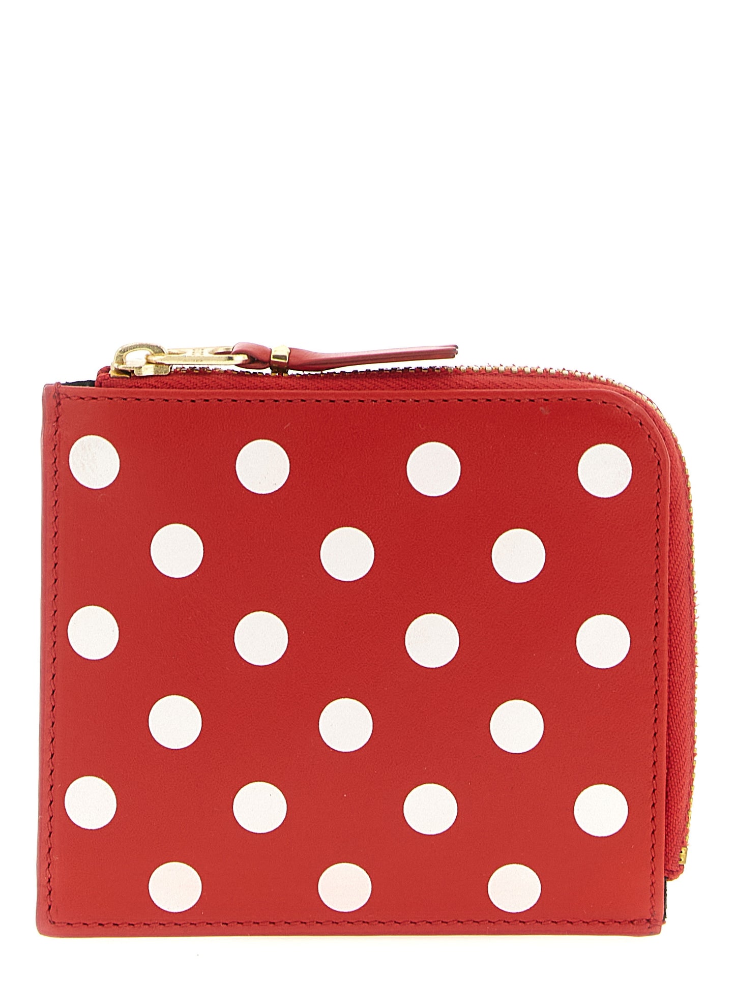Comme Des Garcons Wallet Comme Des Garcons Wallet Polka Dots Printed Wallet