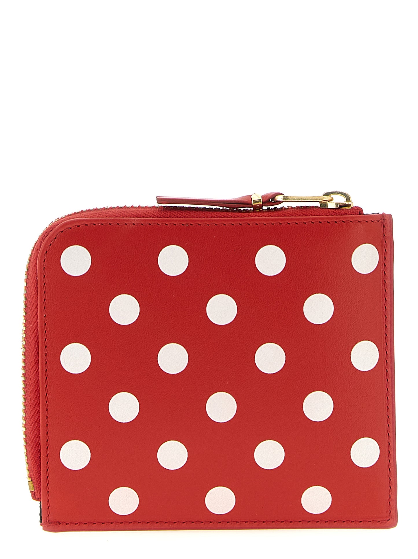 Comme Des Garcons Wallet Comme Des Garcons Wallet Polka Dots Printed Wallet