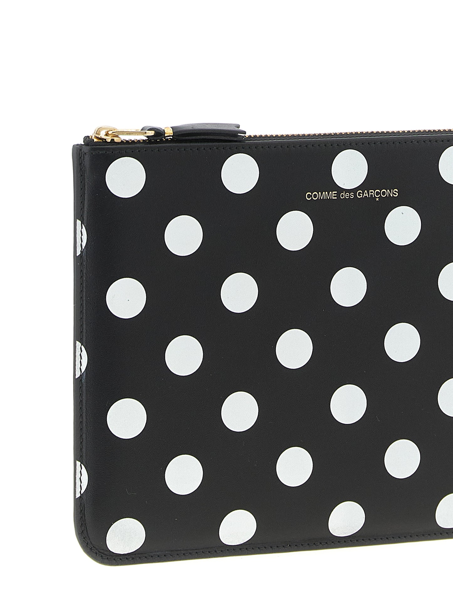 Comme Des Garcons Wallet Comme Des Garcons Wallet Polka Dots Printed Wallet