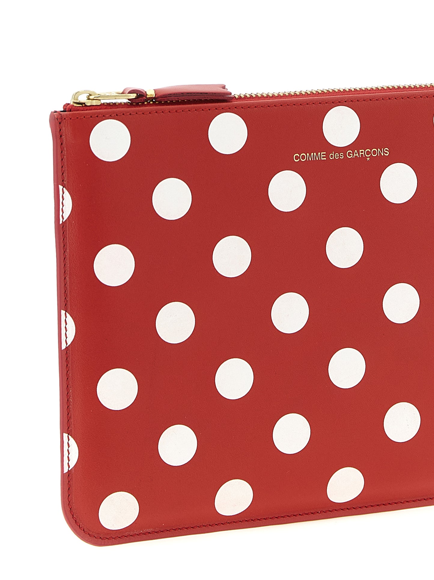 Comme Des Garcons Wallet Comme Des Garcons Wallet Polka Dots Printed Wallet