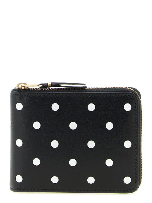 Comme Des Garcons Wallet Comme Des Garcons Wallet Polka Dots Printed Wallet