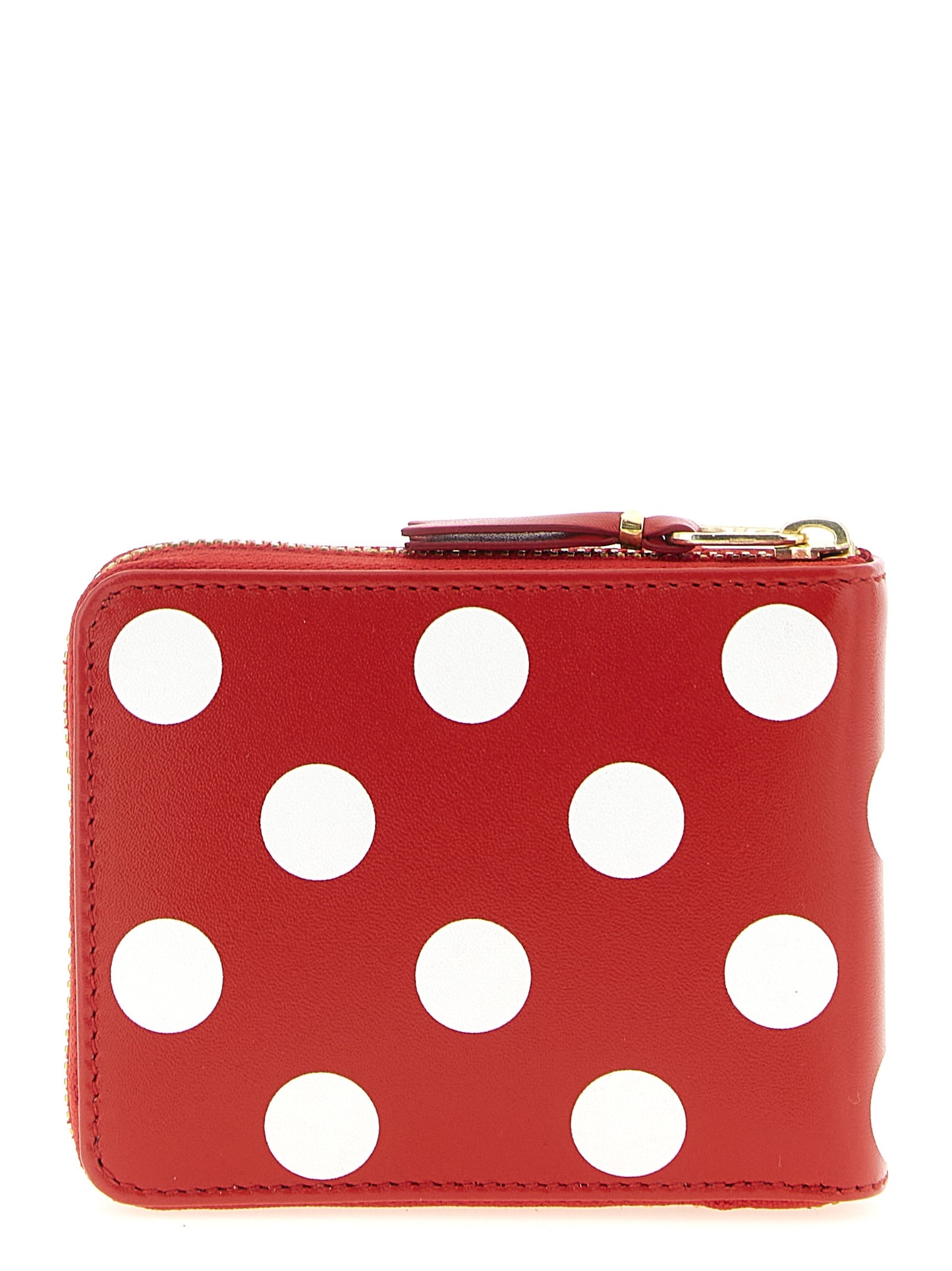 Comme Des Garcons Wallet Comme Des Garcons Wallet Polka Dots Printed Wallet